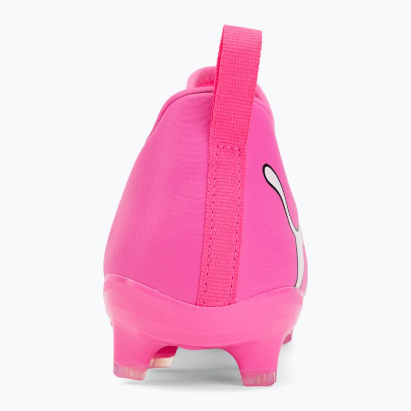 Buty piłkarskie dziecięce PUMA Future 9 Match LL FG/AG Jr poison pink/puma wht/sun stream/bright aqua/puma blk 6