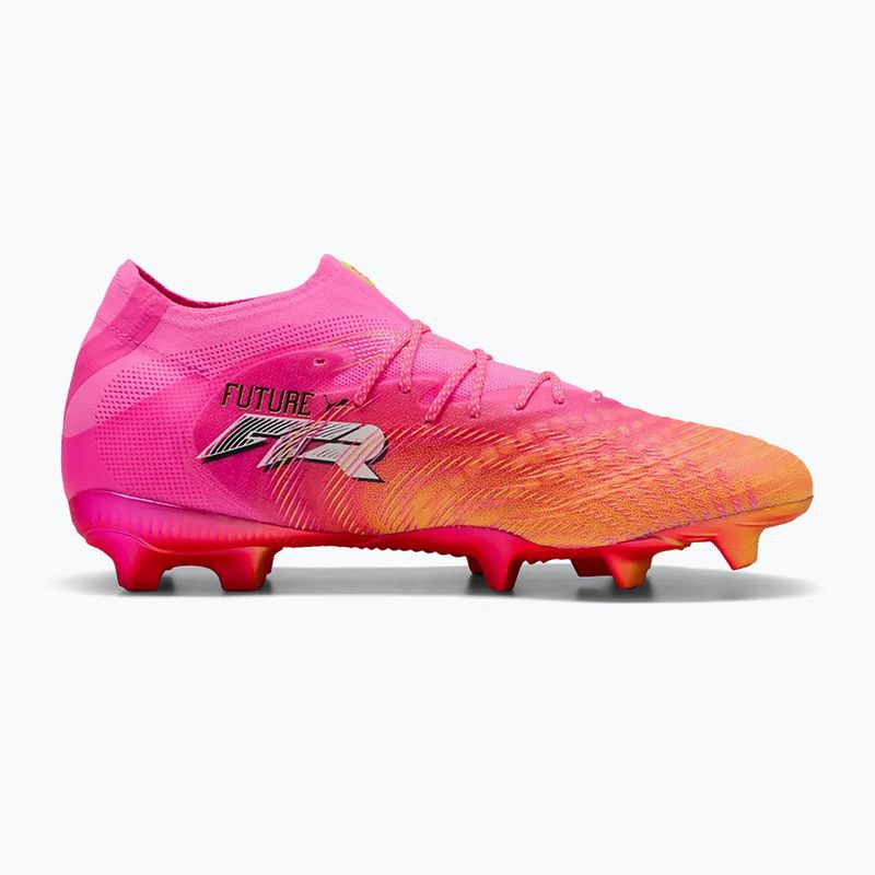 Buty piłkarskie PUMA Future 9 Ultimate FG poison pink/puma wht/sun stream/bright aqua/puma blk 2
