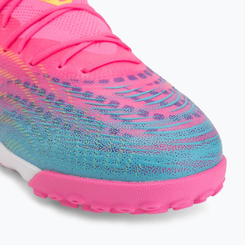 Buty piłkarskie PUMA Future 9 Match TT poison pink/puma wht/sun stream/bright aqua/puma blk 7