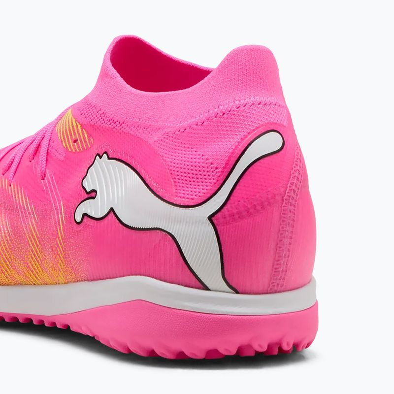 Buty piłkarskie PUMA Future 9 Match TT poison pink/puma wht/sun stream/bright aqua/puma blk 7