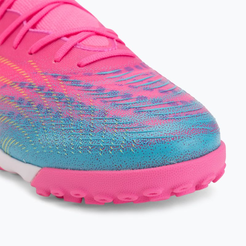 Buty piłkarskie PUMA Future 9 Match Fusion TT poison pink/puma wht/sun stream/bright aqua/puma blk 7