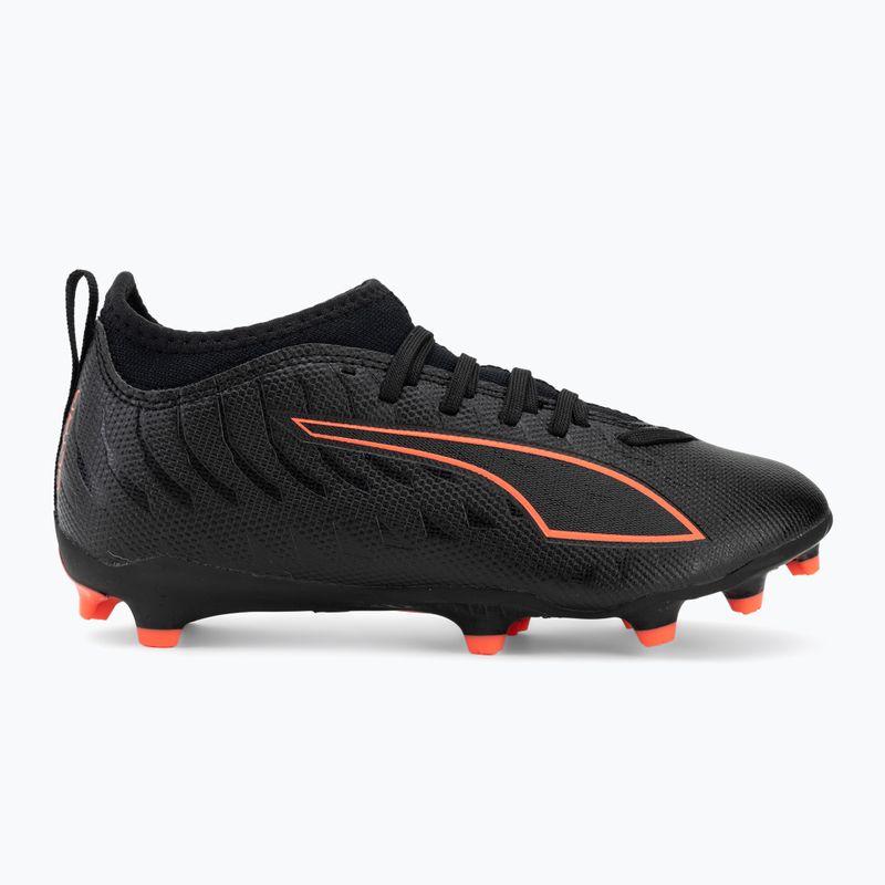 Buty piłkarskie dziecięce PUMA Ultra 6 Match FG/AG Jr puma black/puma red 2