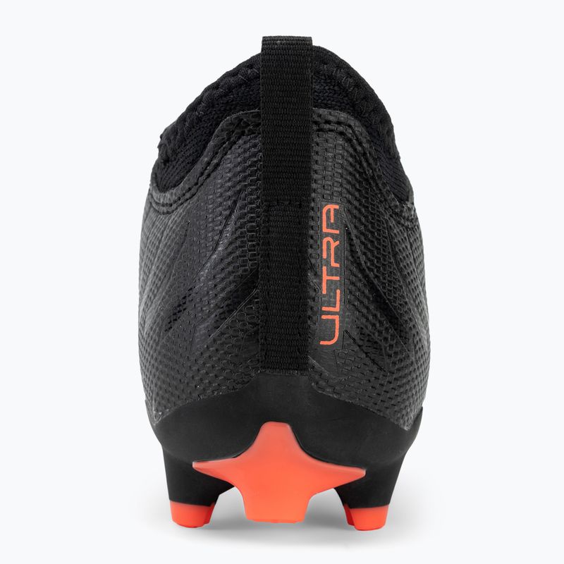 Buty piłkarskie dziecięce PUMA Ultra 6 Match FG/AG Jr puma black/puma red 6