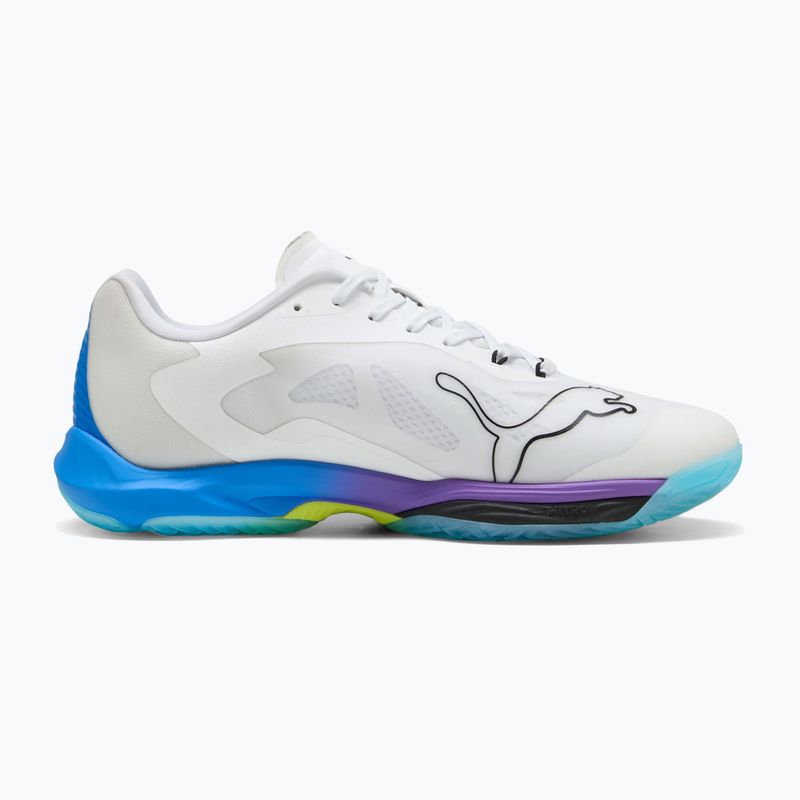 Buty do piłki ręcznej PUMA Vantage Nitro Game On puma white/glowing red/ultra blue 9