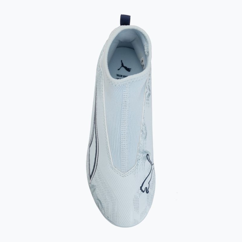 Buty piłkarskie dziecięce PUMA Ultra 6 Match+ LL FG/AG Jr icy blue/puma white/blue jewel 5