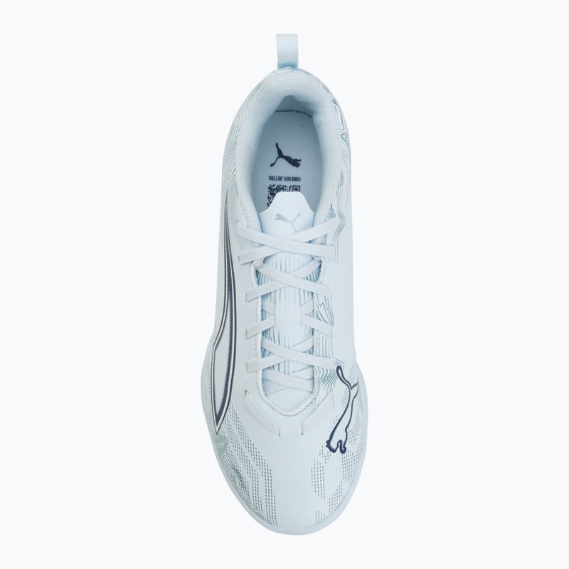 Buty piłkarskie dziecięce PUMA Ultra 6 Play It Jr icy blue/puma white/blue jewel 5