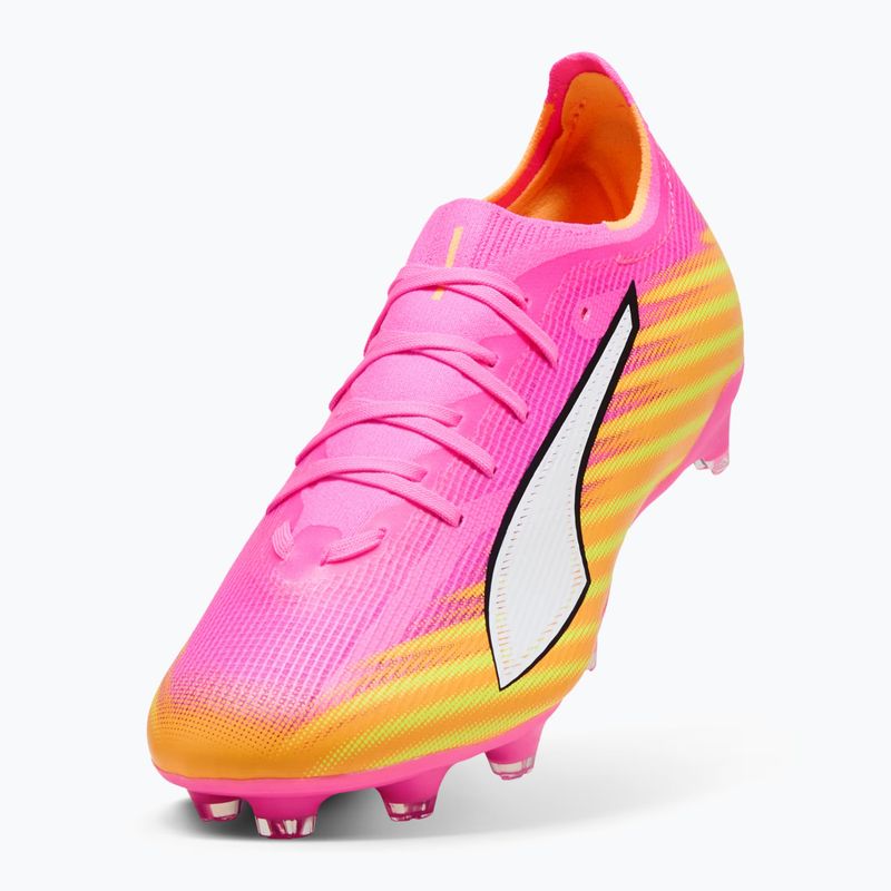 Buty piłkarskie PUMA Ultra 6 Match FG/AG poison pink/puma wht/sun stream/bright aqua/puma blk 4
