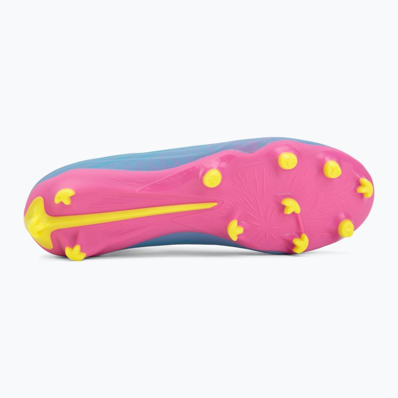 Buty piłkarskie dziecięce PUMA Ultra 6 Match+ LL FG/AG Jr poison pink/puma wht/sun stream/bright aqua/puma blk 4