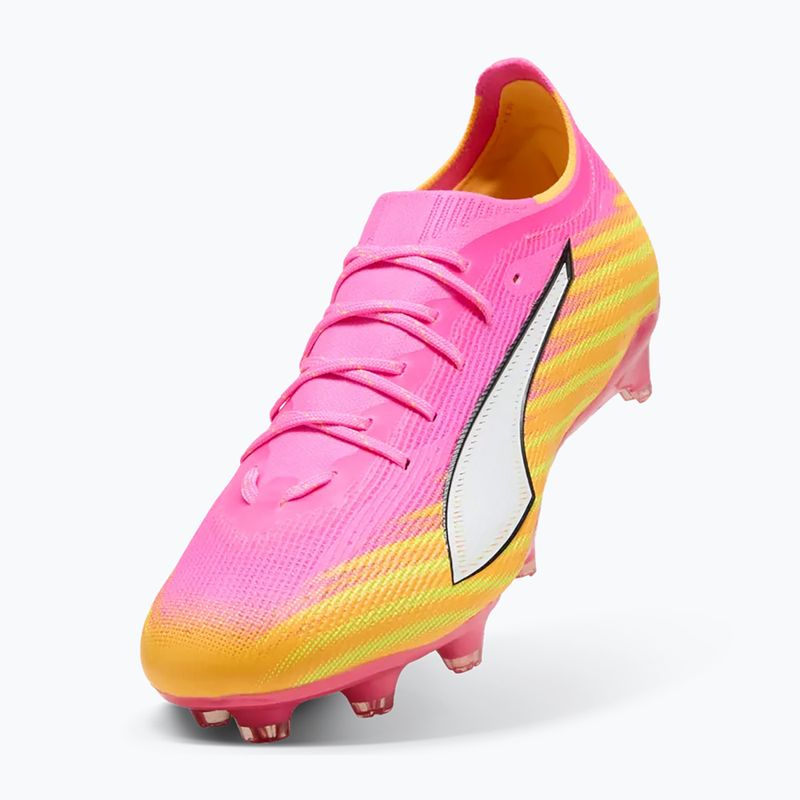 Buty piłkarskie PUMA Ultra 6 Pro FG/AG poison pink/puma wht/sunstream/bright aqua/puma blk 4