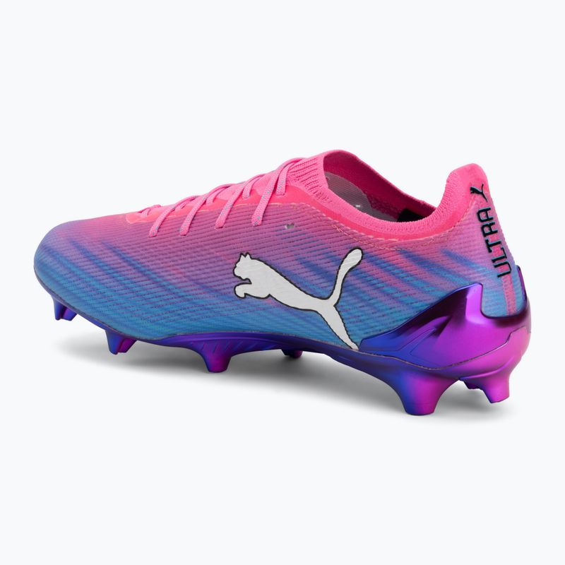 Buty piłkarskie PUMA Ultra 6 Ultimate FG poison pink/puma wht/sun stream/bright aqua/puma blk 3