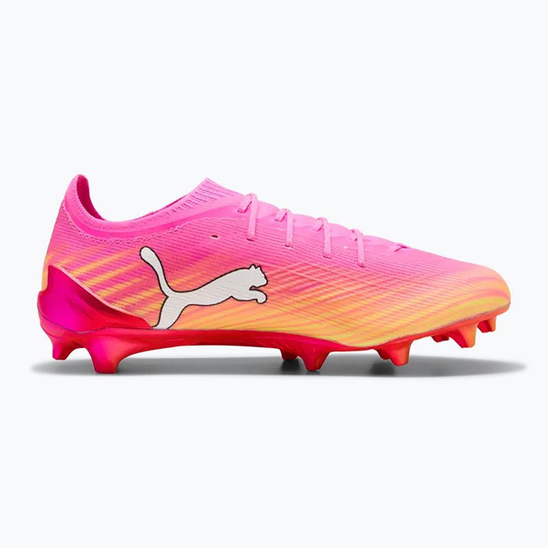 Buty piłkarskie PUMA Ultra 6 Ultimate FG poison pink/puma wht/sun stream/bright aqua/puma blk 2