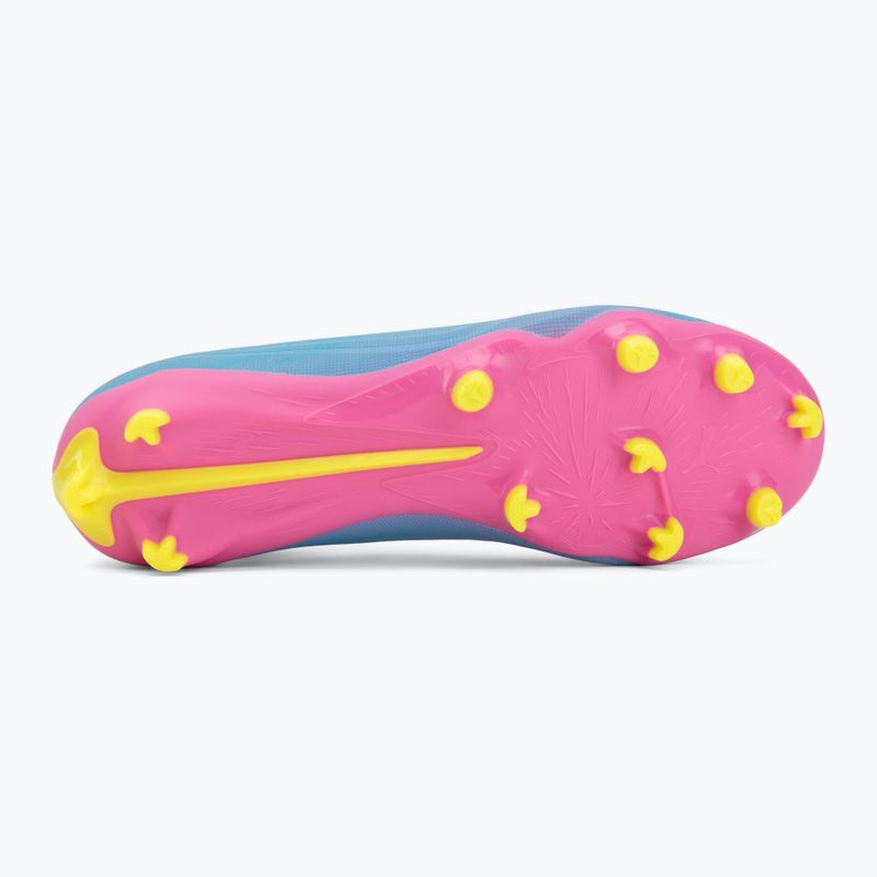 Buty piłkarskie dziecięce PUMA Ultra 6 Match FG/AG Jr poison pink/puma wht/sun stream/bright aqua/puma blk 4