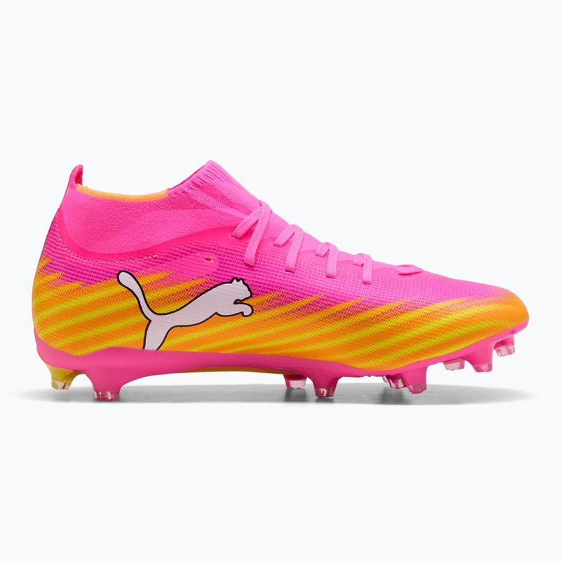 Buty piłkarskie PUMA Ultra 6 Match + FG/AG poison pink/puma wht/sun stream/bright aqua/puma blk 2