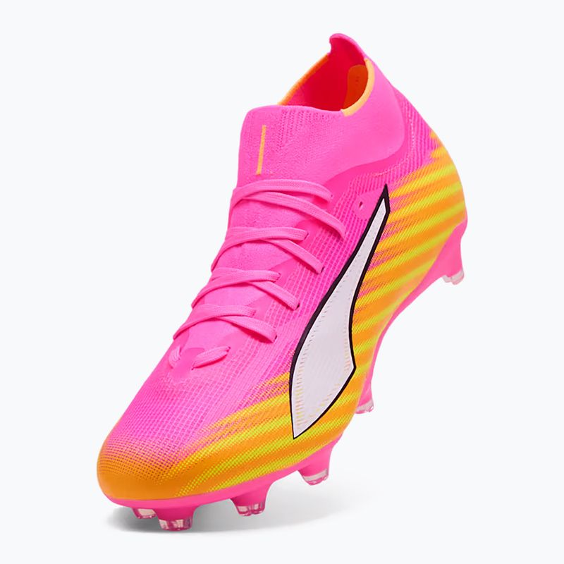Buty piłkarskie PUMA Ultra 6 Match + FG/AG poison pink/puma wht/sun stream/bright aqua/puma blk 3