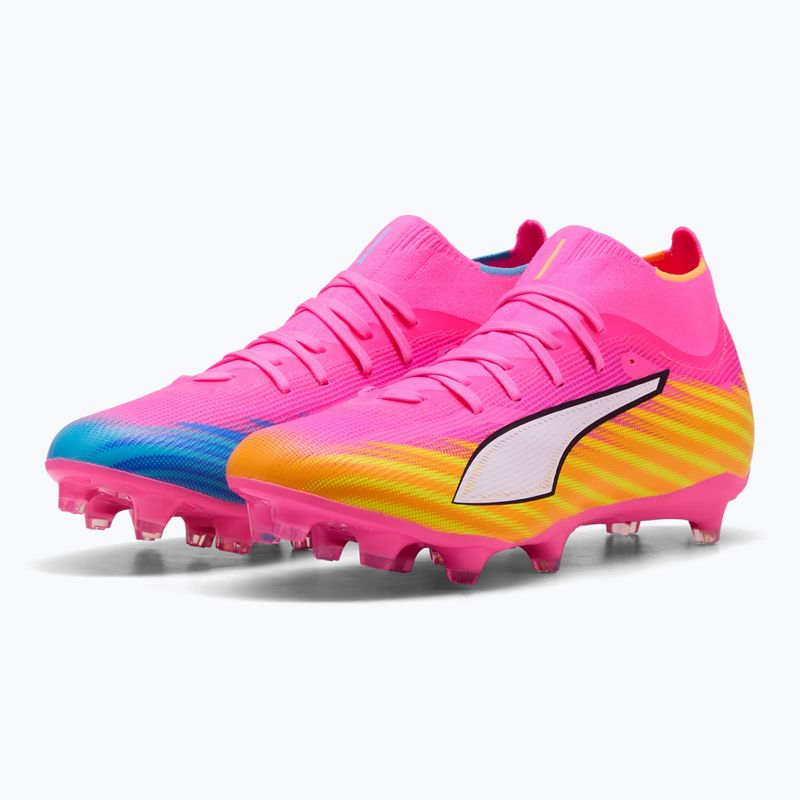 Buty piłkarskie PUMA Ultra 6 Match + FG/AG poison pink/puma wht/sun stream/bright aqua/puma blk 4