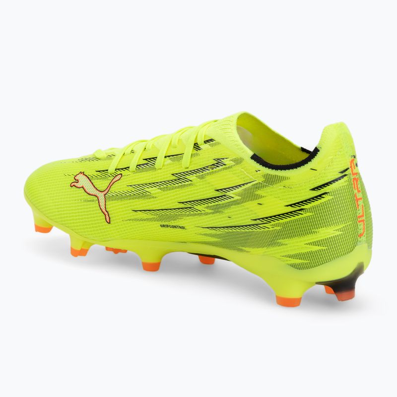 Buty piłkarskie PUMA Ultra 6 Match FG/AG yellow alert/puma black/glowing red/lime squeeze 3