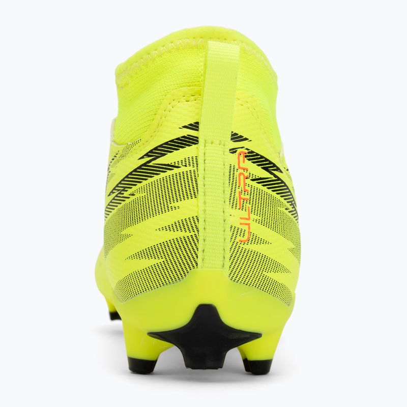 Buty piłkarskie dziecięce PUMA Ultra 6 Match+ LL FG/AG Jr yellow alert/puma black/glowing red/lime squeeze 6