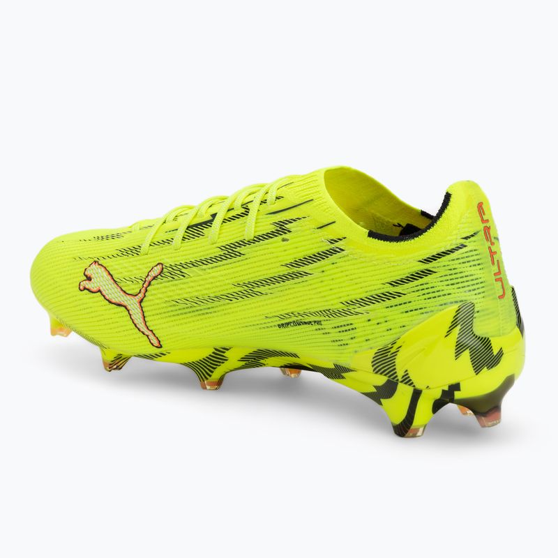 Buty piłkarskie PUMA Ultra 6 Ultimate FG yellow alert/puma black/glowing red/lime squeeze 3