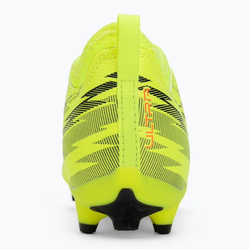 Buty piłkarskie dziecięce PUMA Ultra 6 Match FG/AG Jr yellow alert/puma black/glowing red/lime squeeze 6