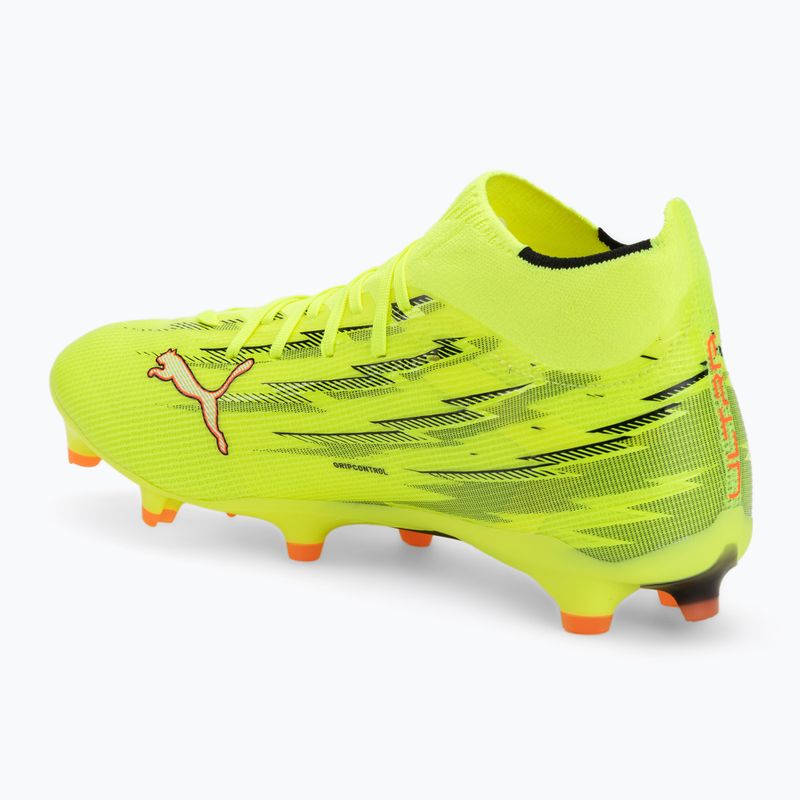 Buty piłkarskie PUMA Ultra 6 Match + FG/AG yellow alert/puma black/glowing red/lime squeeze 3