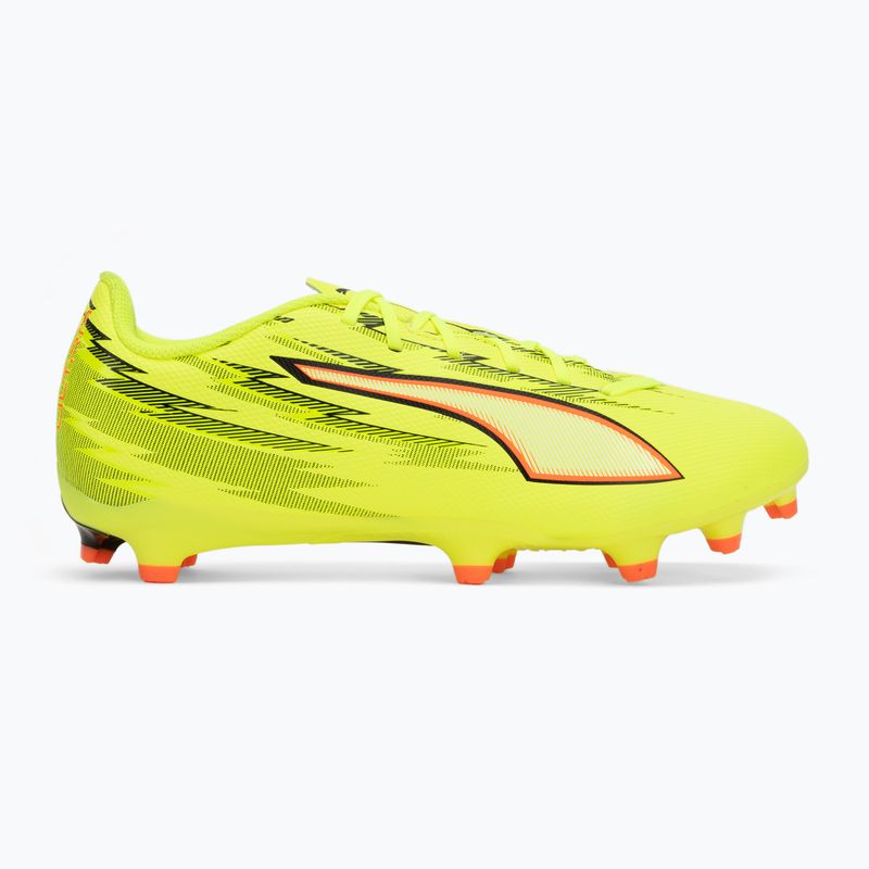 Buty piłkarskie PUMA Ultra 6 Play FG/AG yellow alert/puma black/glowing red/lime squeeze 2