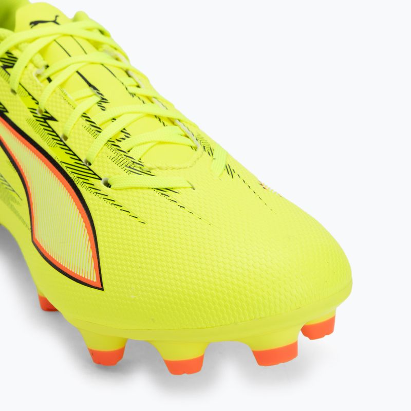 Buty piłkarskie PUMA Ultra 6 Play FG/AG yellow alert/puma black/glowing red/lime squeeze 7
