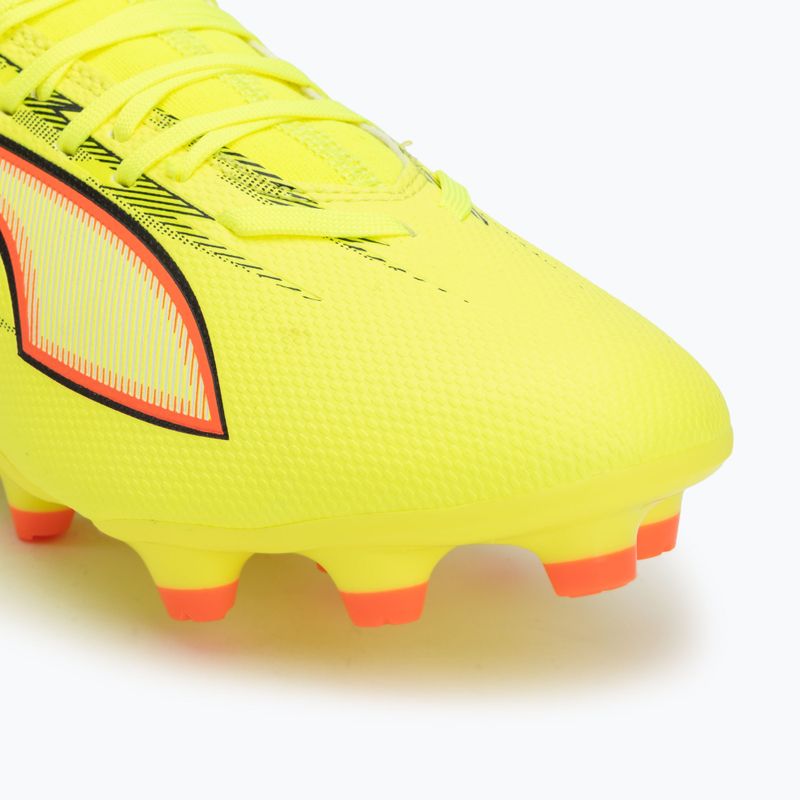 Buty piłkarskie PUMA Ultra 6 Play+ FG/AG yellow alert/puma black/glowing red/lime squeeze 7