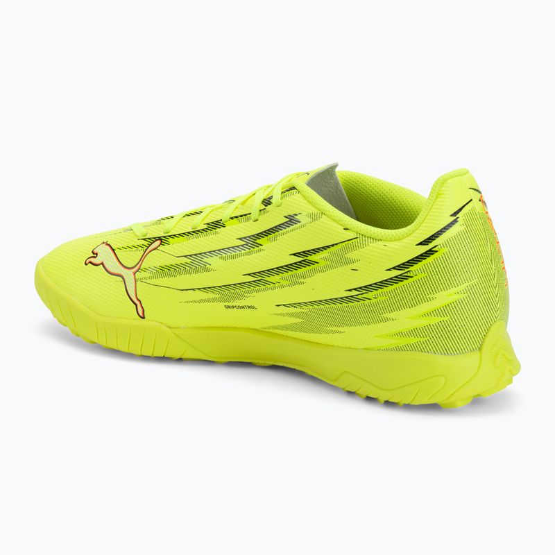 Buty piłkarskie PUMA Ultra 6 Play TT yellow alert/puma black/glowing red/lime squeeze 3