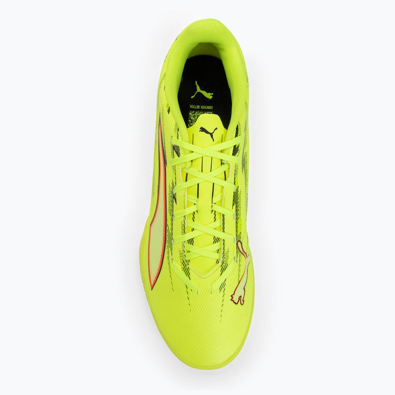 Buty piłkarskie PUMA Ultra 6 Play TT yellow alert/puma black/glowing red/lime squeeze 5