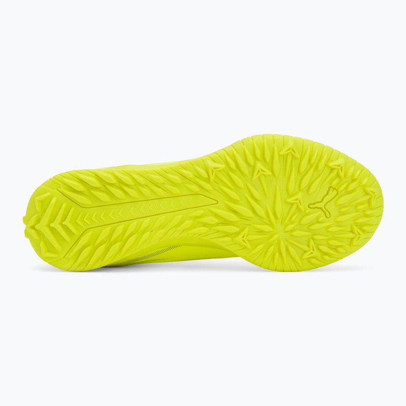 Buty piłkarskie dziecięce PUMA Ultra 6 Play TT Jr yellow alert/puma black/glowing red/lime squeeze 4