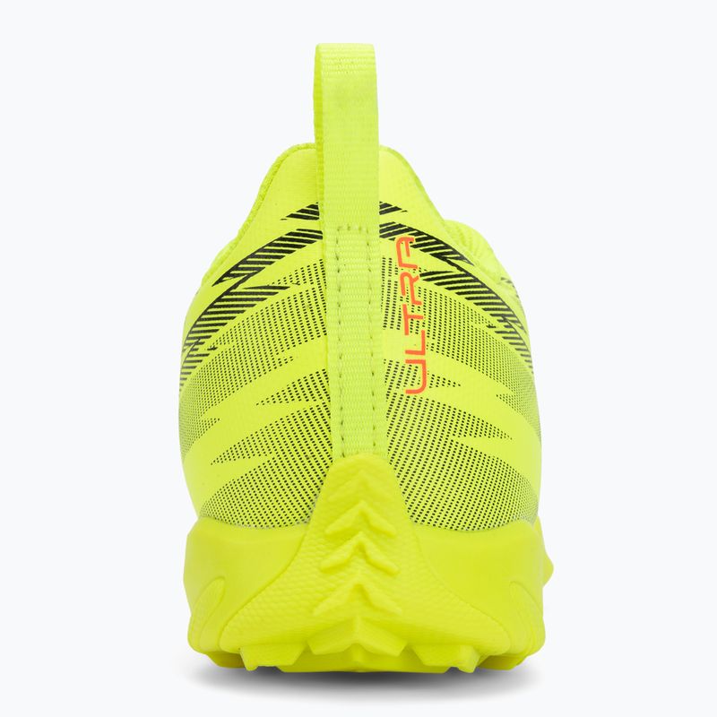 Buty piłkarskie dziecięce PUMA Ultra 6 Play TT Jr yellow alert/puma black/glowing red/lime squeeze 6