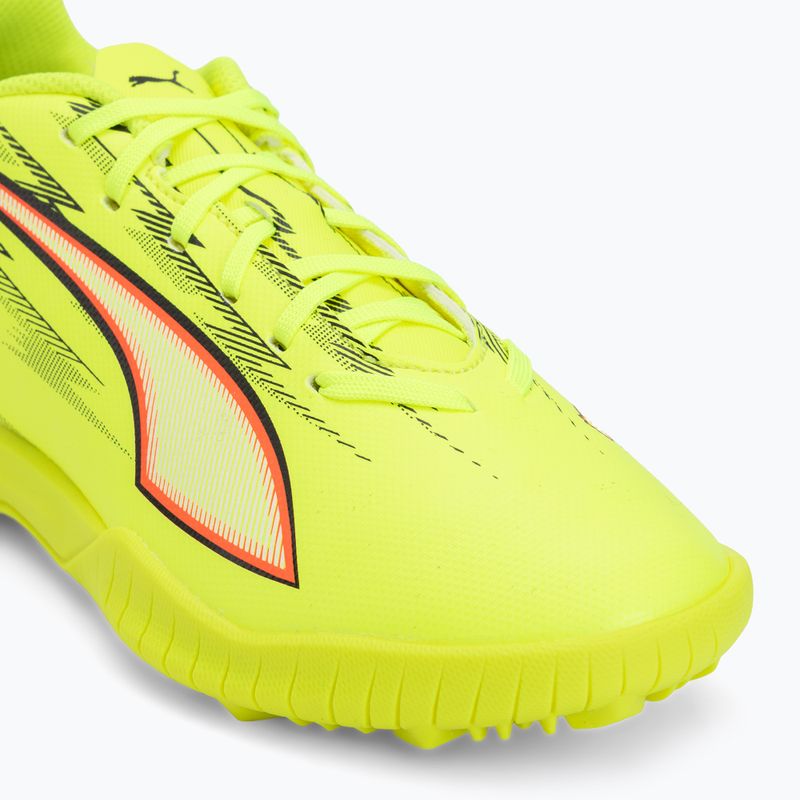 Buty piłkarskie dziecięce PUMA Ultra 6 Play TT Jr yellow alert/puma black/glowing red/lime squeeze 7