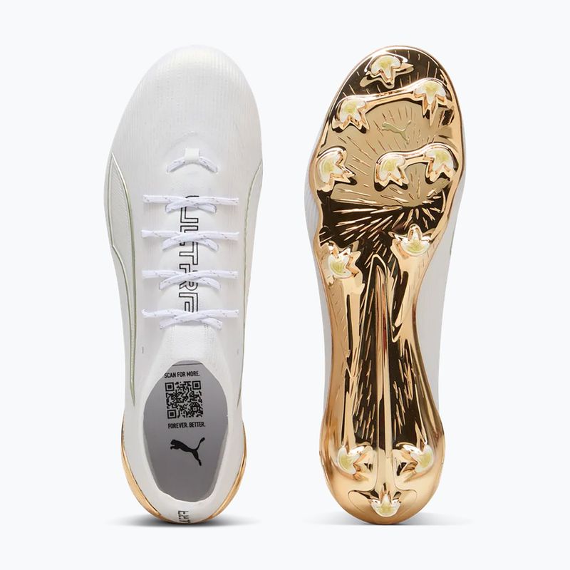 Buty piłkarskie PUMA Ultra 6 Ultimate FG puma white/metallic gold/puma black 12