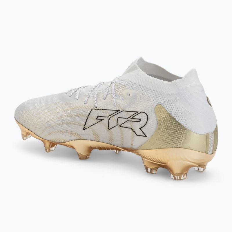 Buty piłkarskie PUMA Future 9 Ultimate FG puma white/metallic gold 3