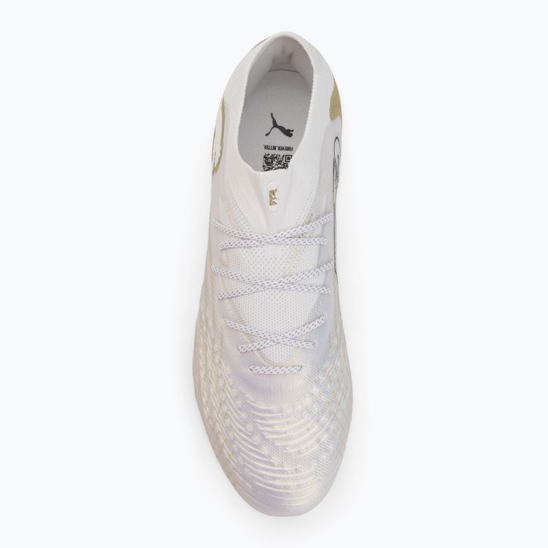 Buty piłkarskie PUMA Future 9 Ultimate FG puma white/metallic gold 5