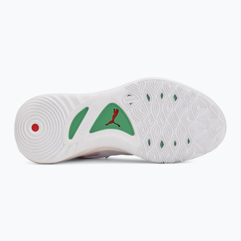 Buty do koszykówki PUMA All-Pro NITRO 2 puma white/sunblaze 4