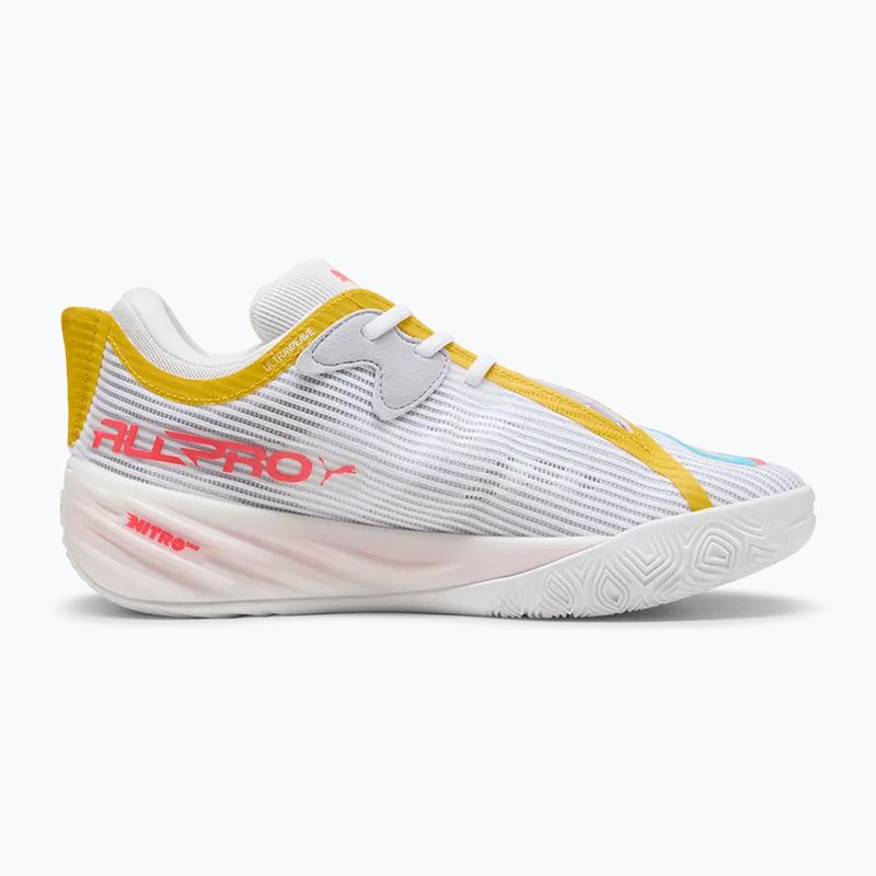 Buty do koszykówki PUMA All-Pro NITRO 2 puma white/sunblaze 2