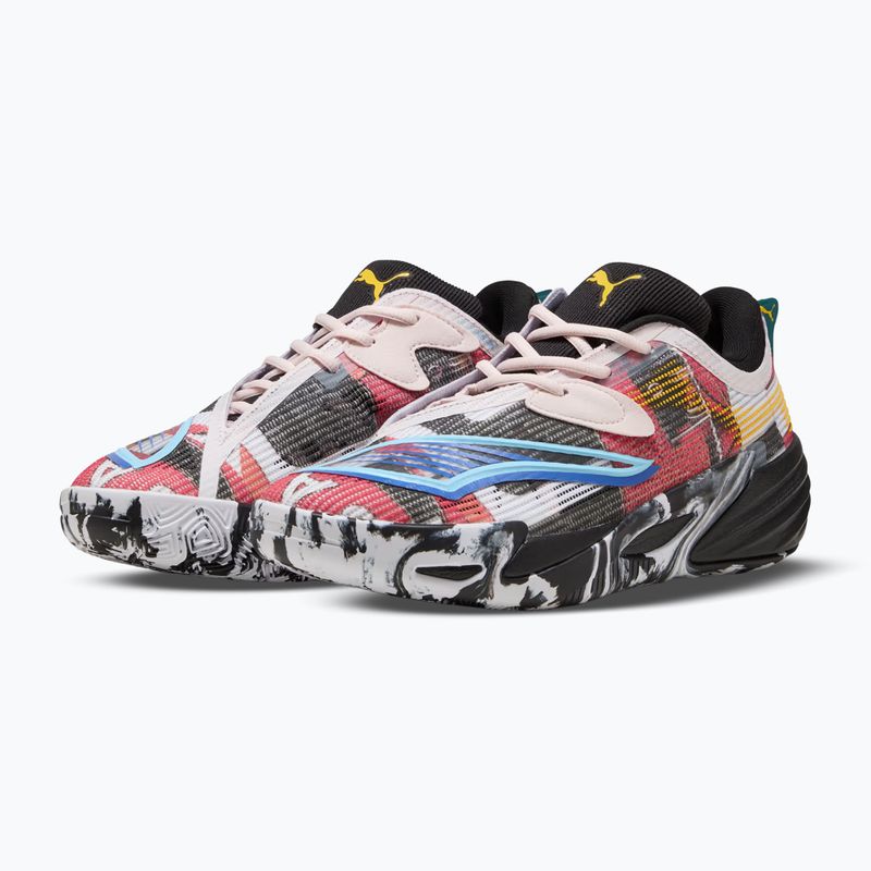 Buty do koszykówki PUMA All-Pro NITRO 2 puma black/jasmine flower 3