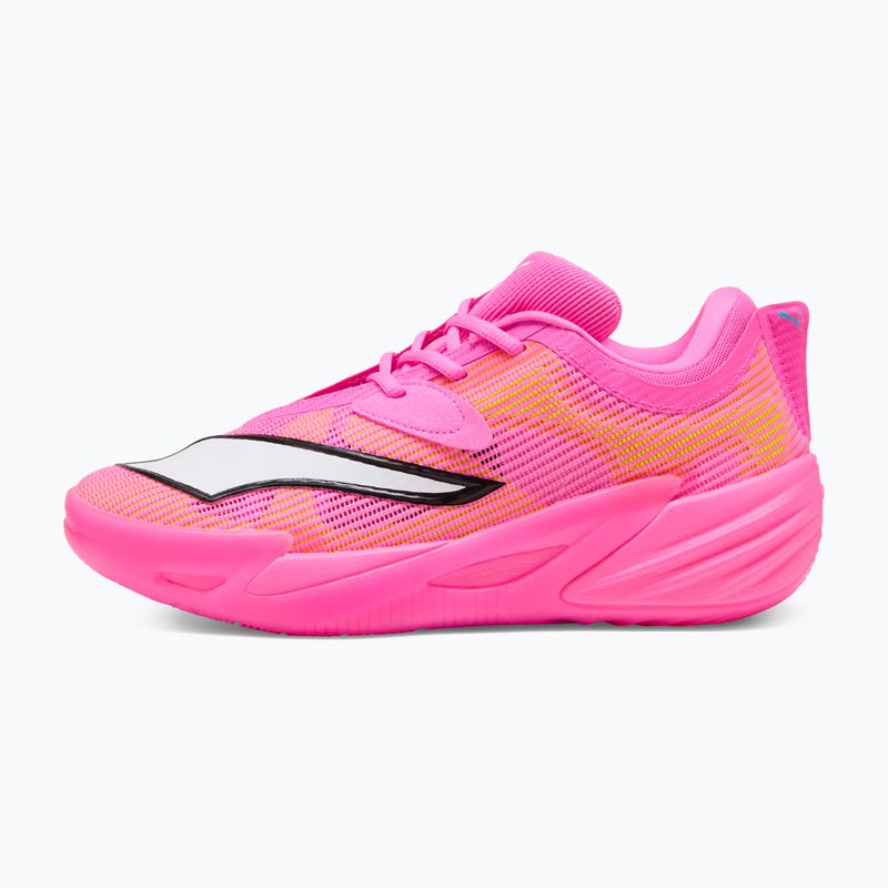 Buty do koszykówki PUMA All-Pro NITRO 2 Showtime poison pink/bright aqua/lime squeeze
