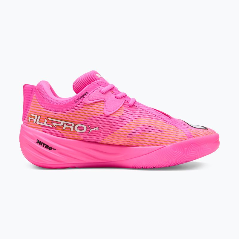 Buty do koszykówki PUMA All-Pro NITRO 2 Showtime poison pink/bright aqua/lime squeeze 2