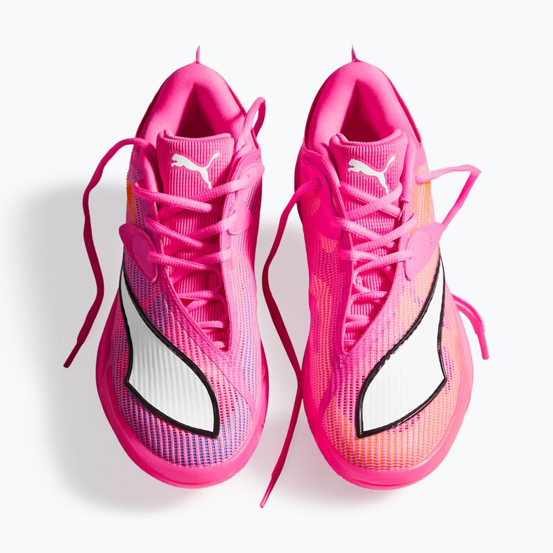 Buty do koszykówki PUMA All-Pro NITRO 2 Showtime poison pink/bright aqua/lime squeeze 4