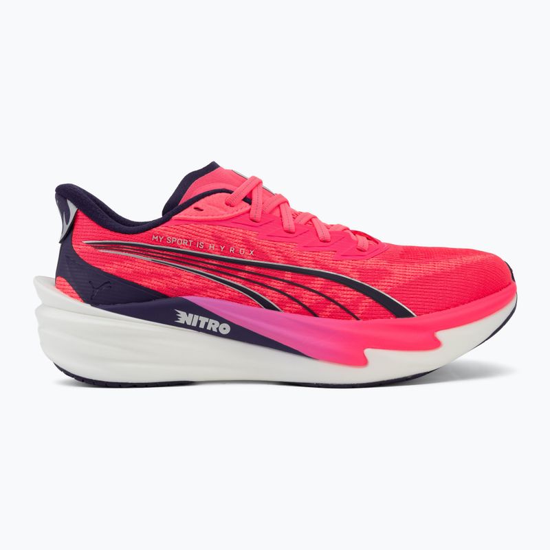 Buty do biegania damskie PUMA X Hyrox Deviate Nitro 4 pink 2