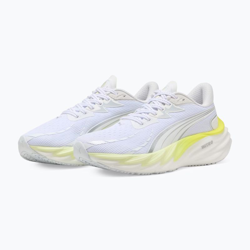 Buty do biegania damskie PUMA Velocity Nitro 4 white/gold 4
