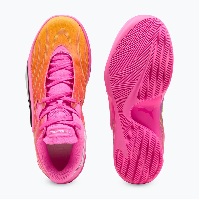 Buty do koszykówki PUMA All-Pro NITRO 2 Elite poision pink/ultra blue/lime squeeze 4