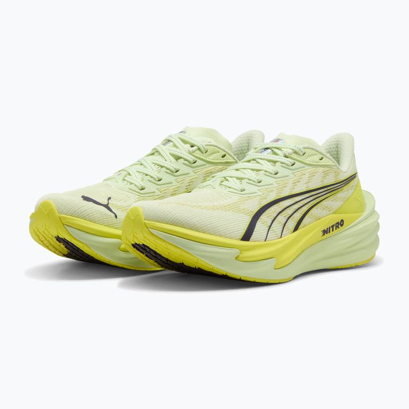 Buty do biegania damskie PUMA Deviate Nitro 4 green 3