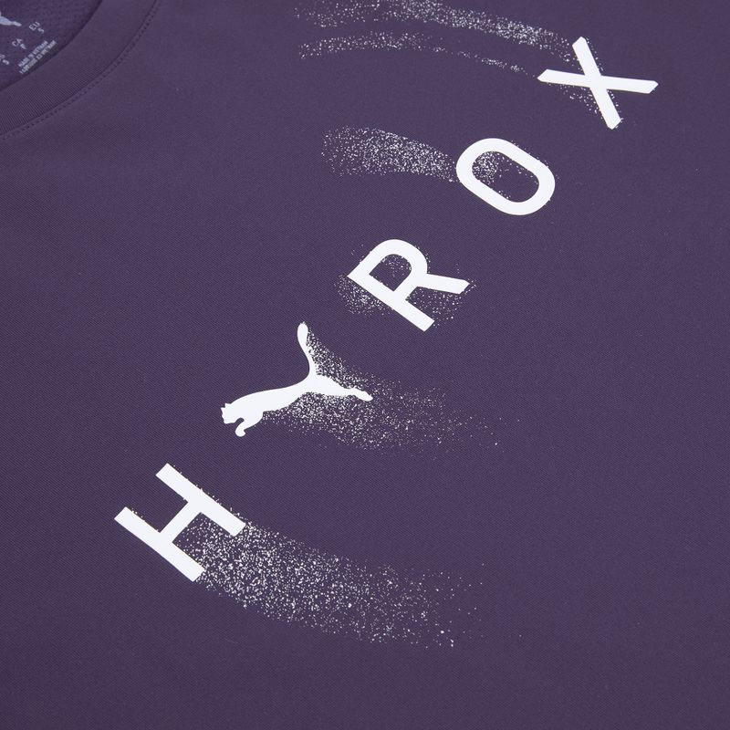 Koszulka treningowa męska PUMA x HYROX Cloudspun Thermoadapt Tee purple 3