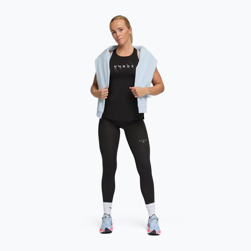 Koszulka treningowa damska PUMA x HYROX Cloudspun Racerback Tank puma black 2