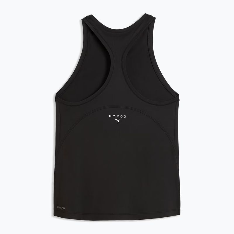 Koszulka treningowa damska PUMA x HYROX Cloudspun Racerback Tank puma black 5