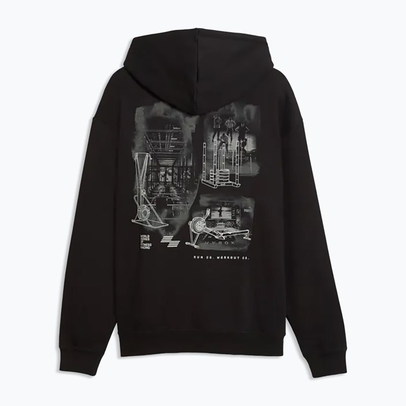 Bluza treningowa męska PUMA x HYROX Heavyweight Hoodie black 5