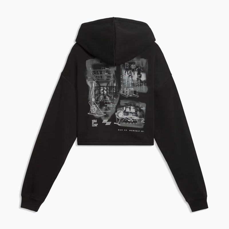 Bluza treningowa damska PUMA x HYROX Heavyweight Hoodie black 2